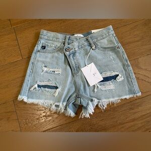 Kancan high rise jean shorts